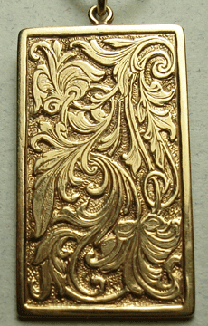 Engraved Pendant