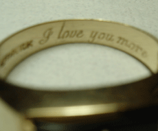 Engraved Ring Band